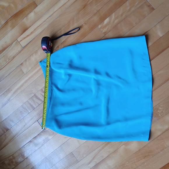 100% Pure Silk light blue suit size 6 - Picture 14 of 16